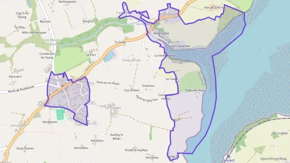 Maison 88 m² trois pièces à vendre à Pleudaniel