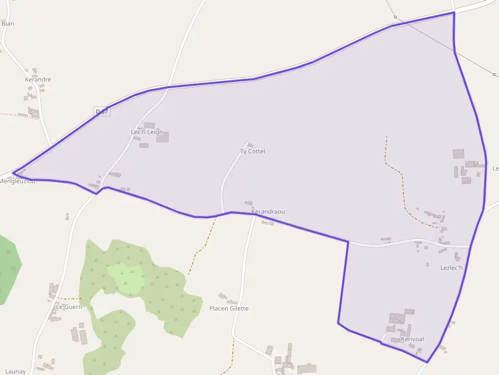 Maison 116 m² 5 pièces à vendre à Ploëzal