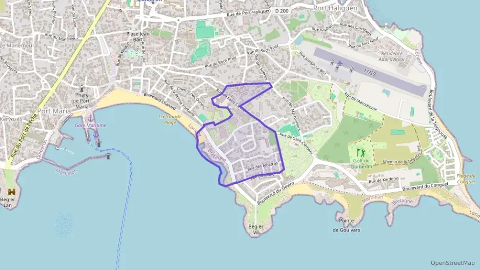 Maison 58 m² quatre pièces à vendre à Quiberon