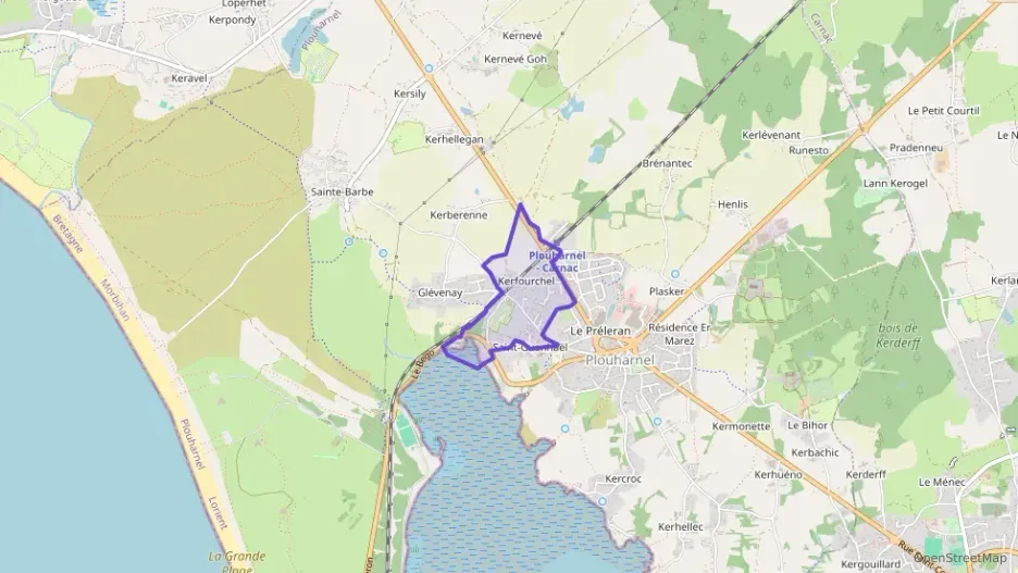 Maison 89 m² cinq pièces à vendre à Plouharnel Maison 89 m² cinq pièces à vendre à Plouharnel