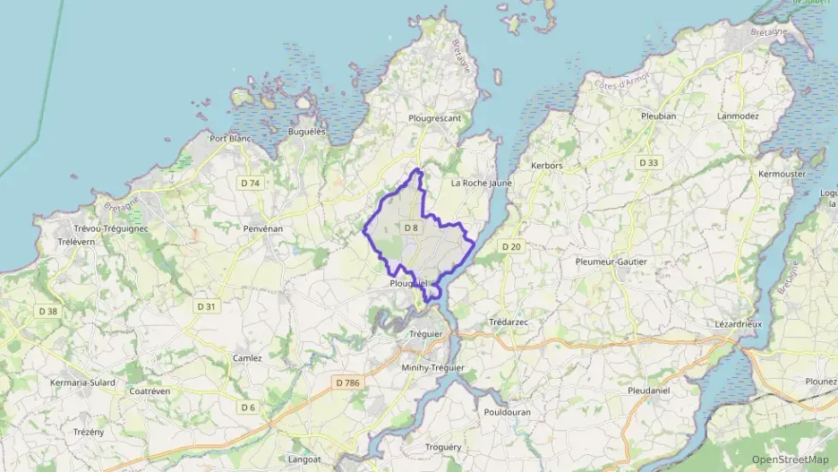 Maison 107 m² cinq pièces à vendre à Plouguiel Maison 107 m² cinq pièces à vendre à Plouguiel