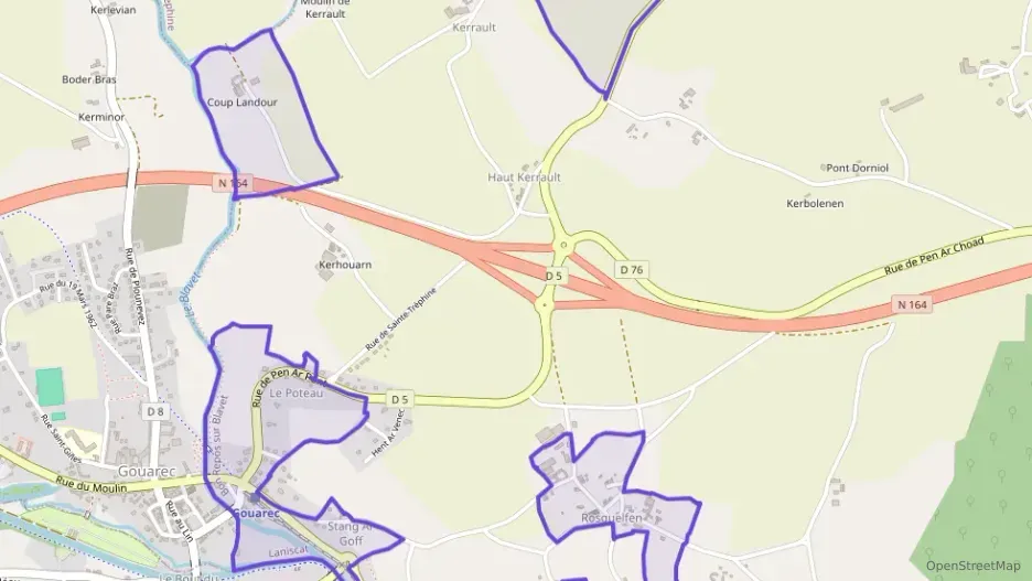 Maison 39 m² deux pieces à vendre à Bon Repos sur Blavet