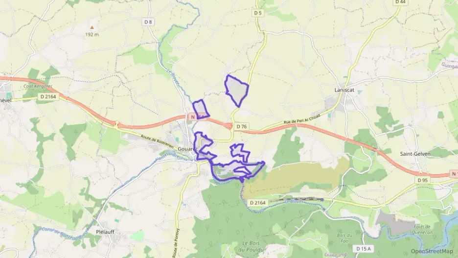 Maison 39 m² deux pieces à vendre à Bon Repos sur Blavet