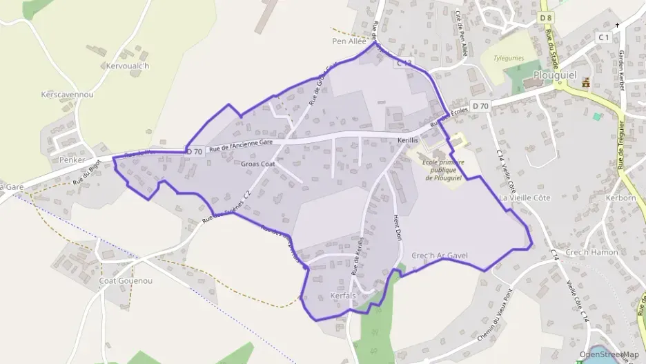 Maison 45 m² deux pieces à vendre à Plouguiel