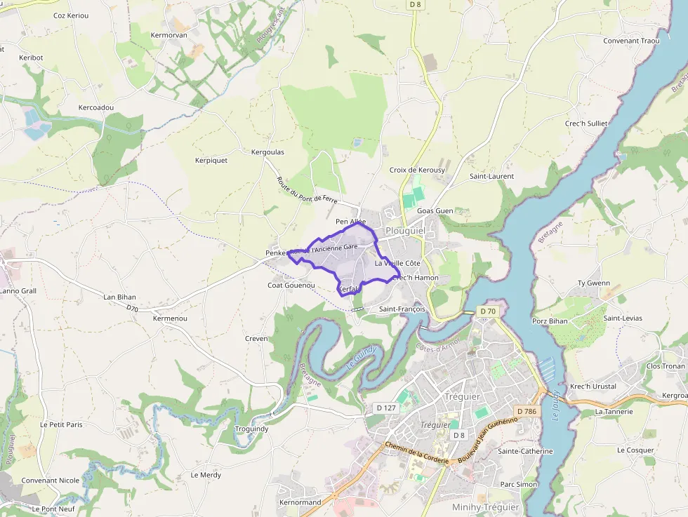 Maison 45 m² deux pieces à vendre à Plouguiel