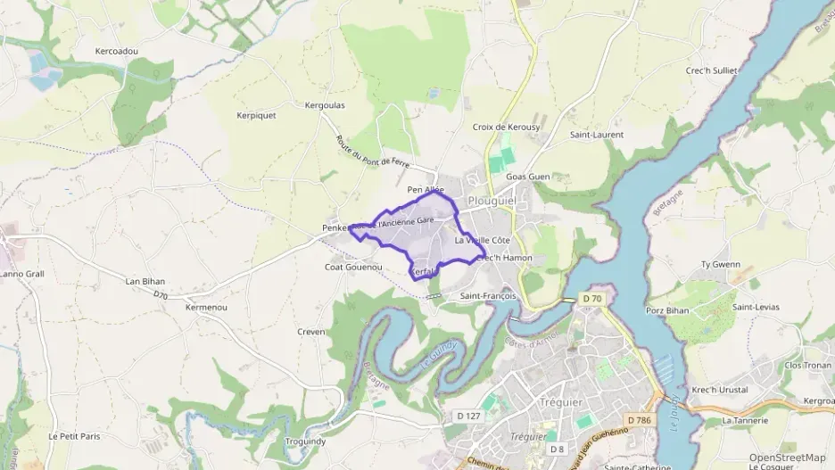 Maison 45 m² deux pieces à vendre à Plouguiel