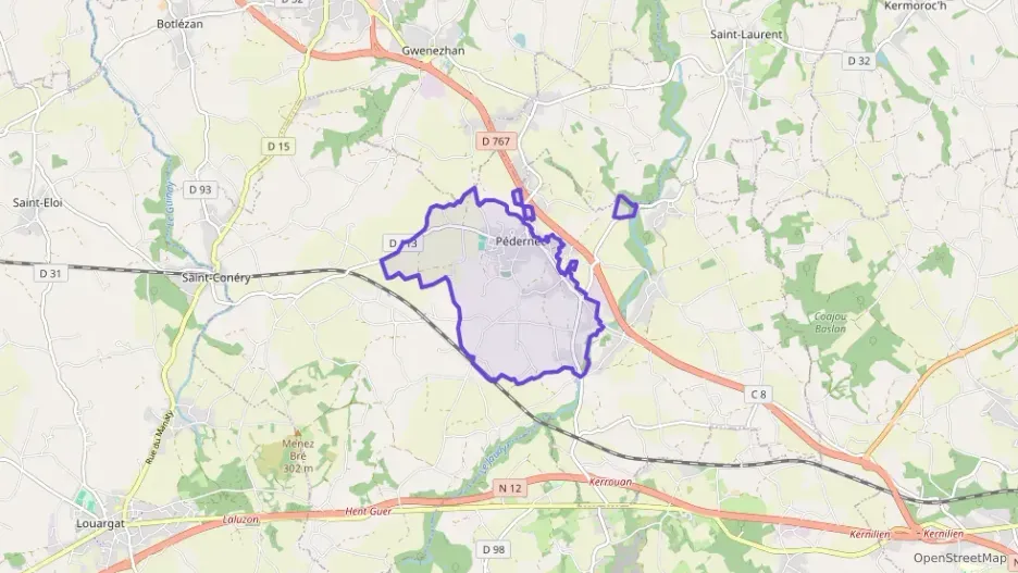 Maison 72 m² trois pièces à vendre à Pédernec