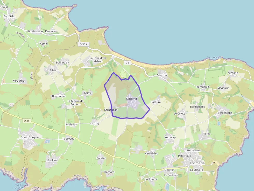 Maison 110 m² quatre pièces à vendre à Locmaria