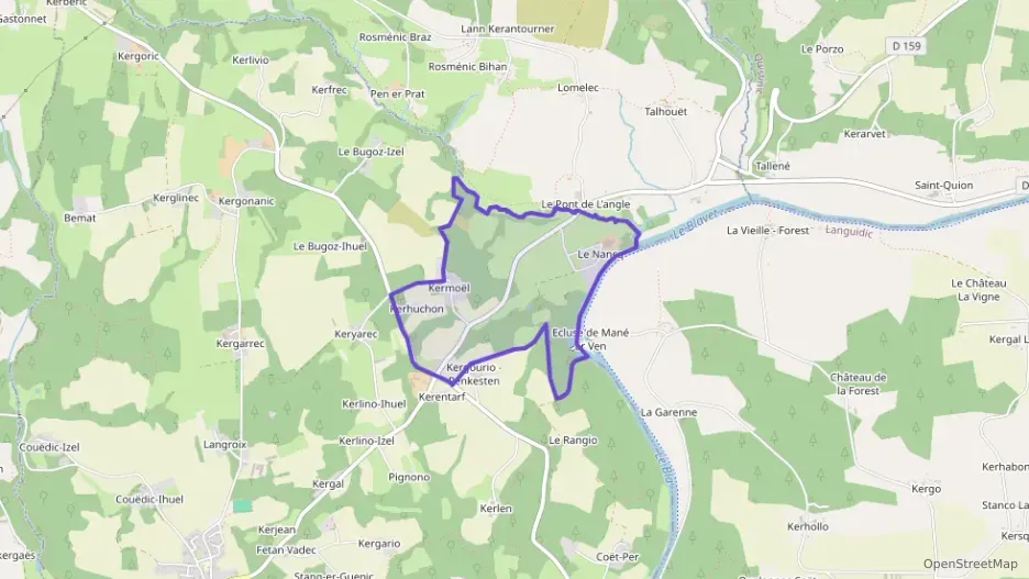 Maison 164 m² quatre pièces à vendre à Inzinzac-Lochrist