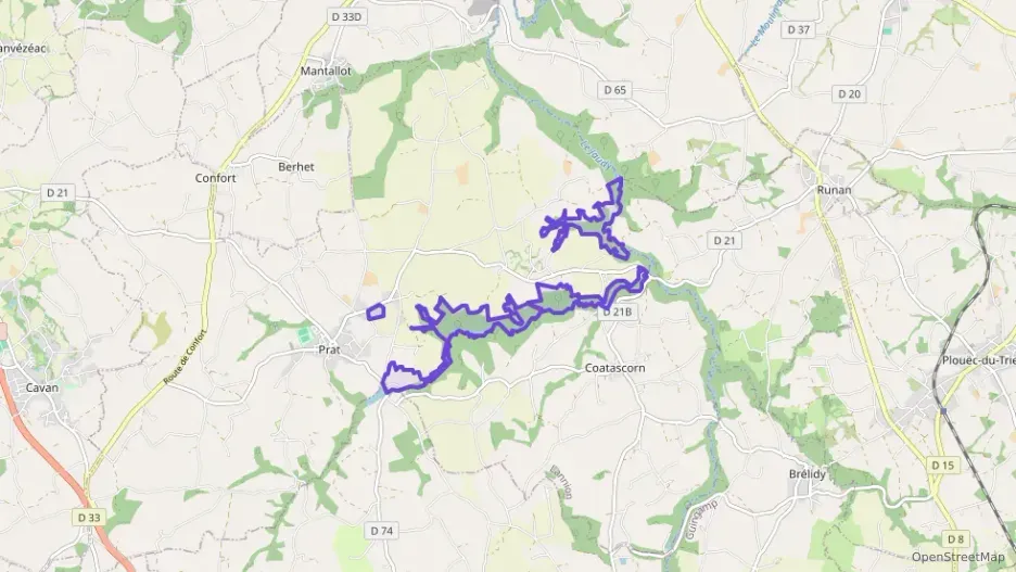 Maison 76 m² quatre pièces à vendre à Prat Maison 76 m² quatre pièces à vendre à Prat