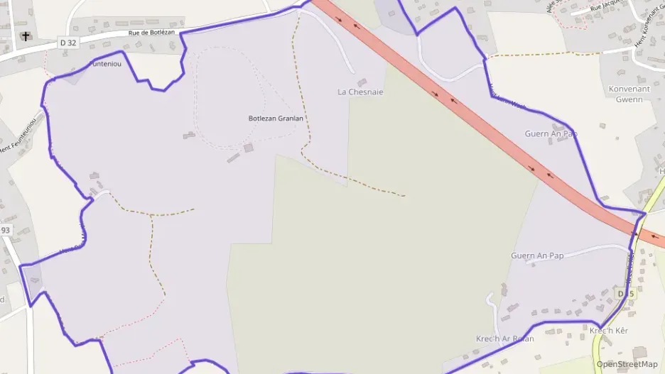 Maison 99 m² cinq pièces à vendre à Bégard