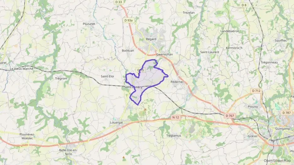 Maison 102 m² quatre pièces à vendre à Pédernec