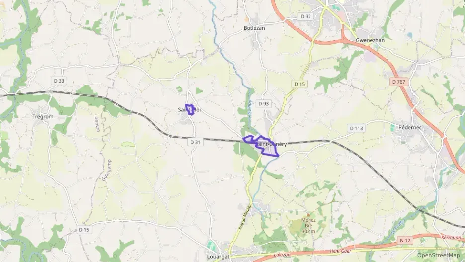 Maison 56 m² trois pièces à vendre à Louargat