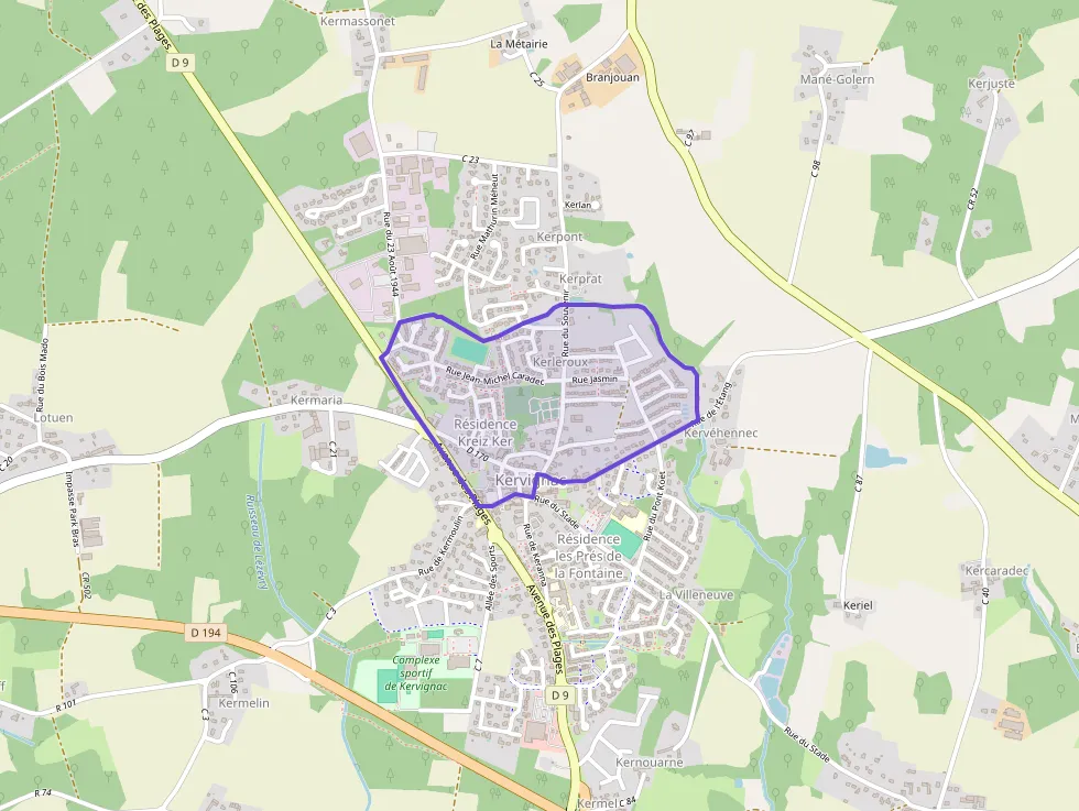 Maison 99 m² trois pièces à vendre à Kervignac