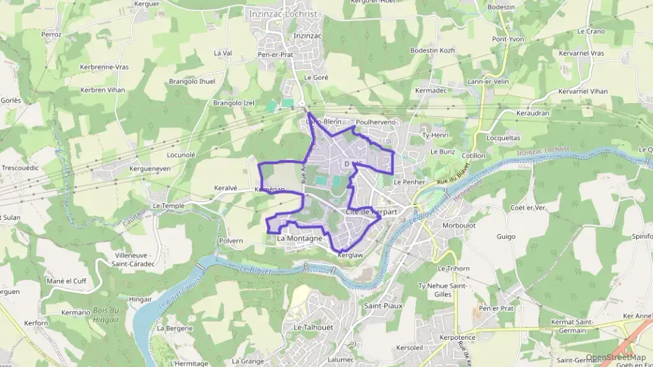 Maison 68 m² trois pièces à vendre à Inzinzac-Lochrist