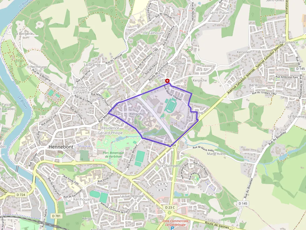 Maison 76 m² quatre pièces à vendre à Hennebont