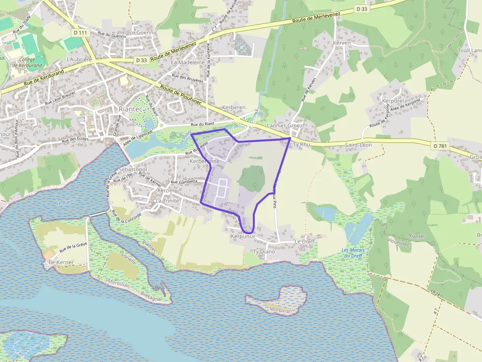 Maison 102 m² quatre pièces à vendre à Riantec