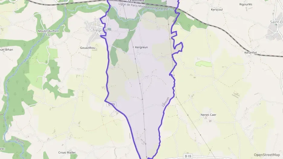 Maison 90 m² trois pièces à vendre à Trégrom