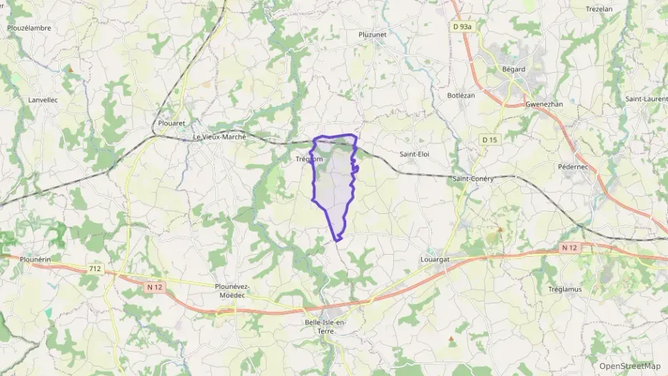 Maison 90 m² trois pièces à vendre à Trégrom