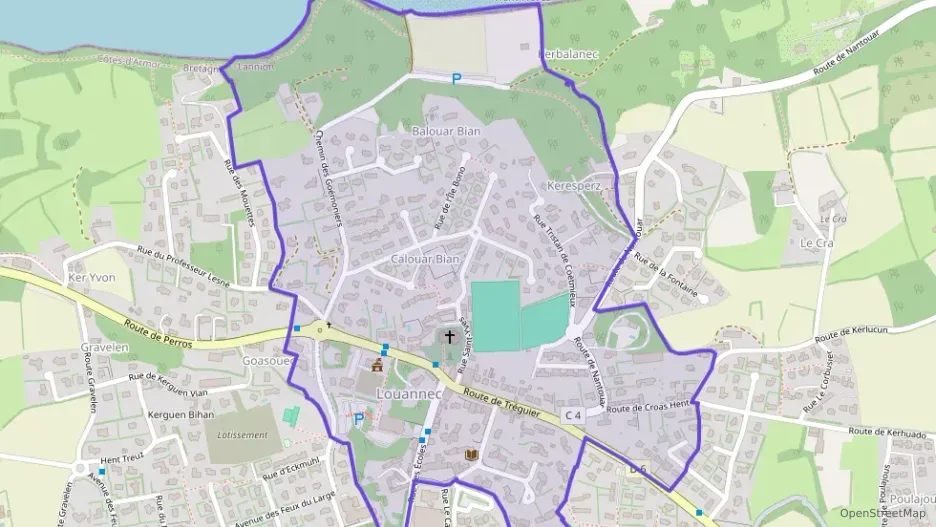 Maison 100 m² quatre pièces à vendre à Louannec