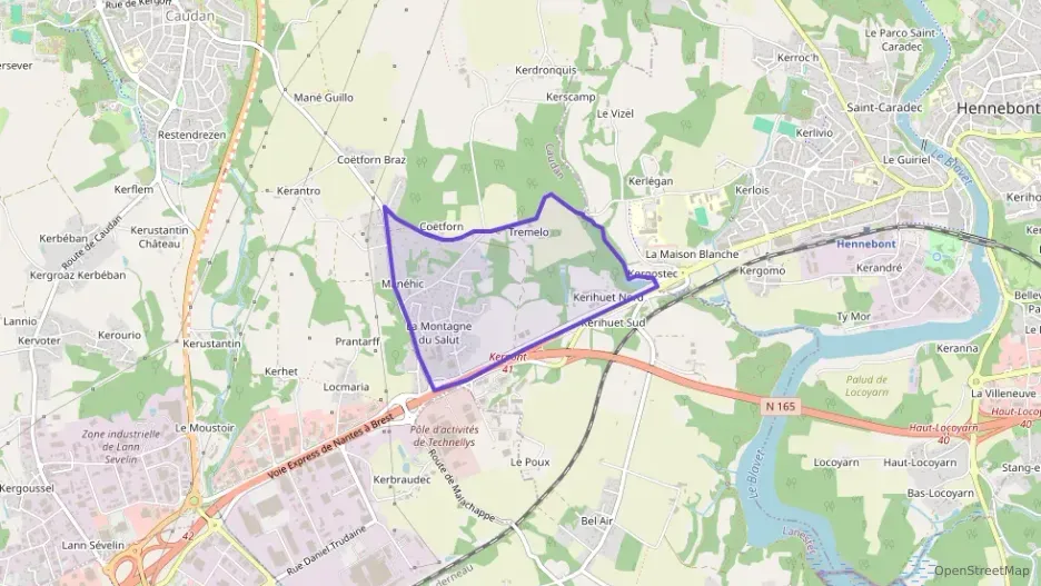 Maison 105 m² six pièces à vendre à Caudan