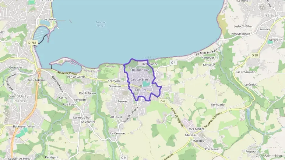 Maison 138 m² six pièces à vendre à Louannec