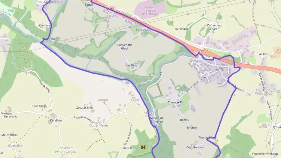 Maison 86 m² cinq pièces à vendre à Lannion Maison 86 m² cinq pièces à vendre à Lannion