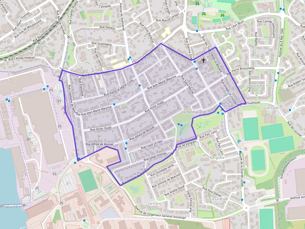 Maison 89 m² quatre pièces à vendre à Lanester