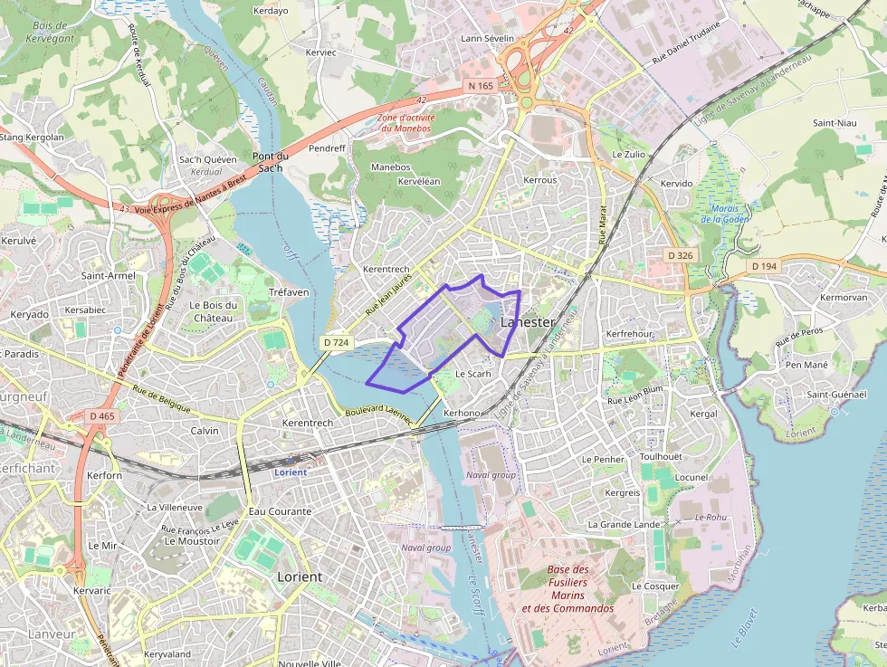 Maison 121 m² quatre pièces à vendre à Lanester