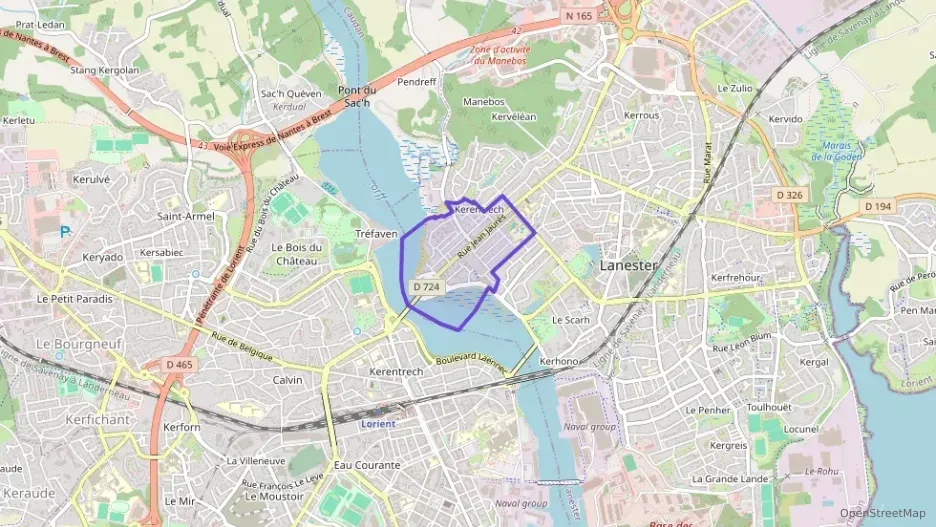 Maison 62 m² quatre pièces à vendre à Lanester
