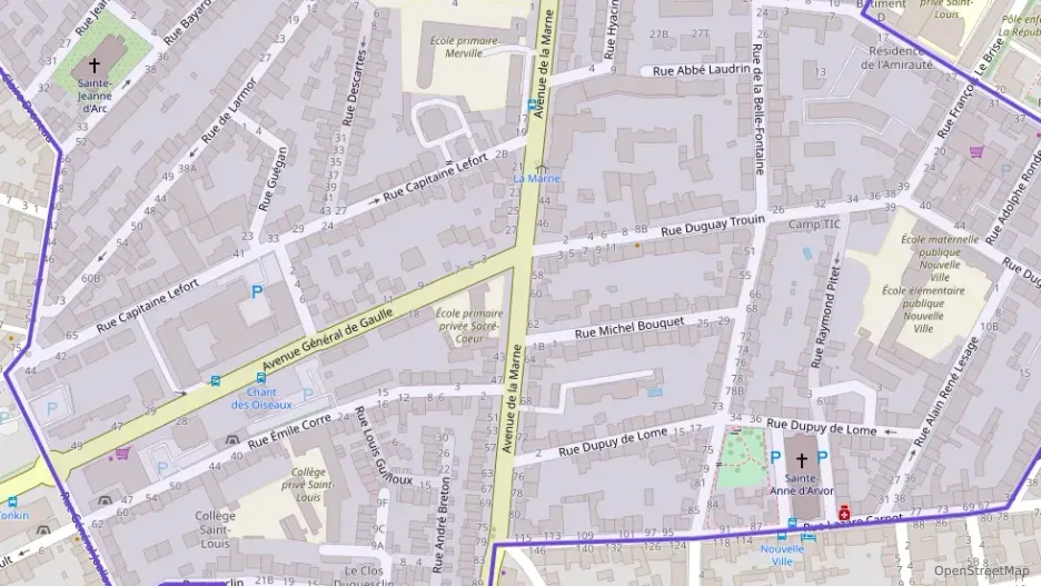 Maison 102 m² six pièces à vendre à Lorient Maison 102 m² six pièces à vendre à Lorient