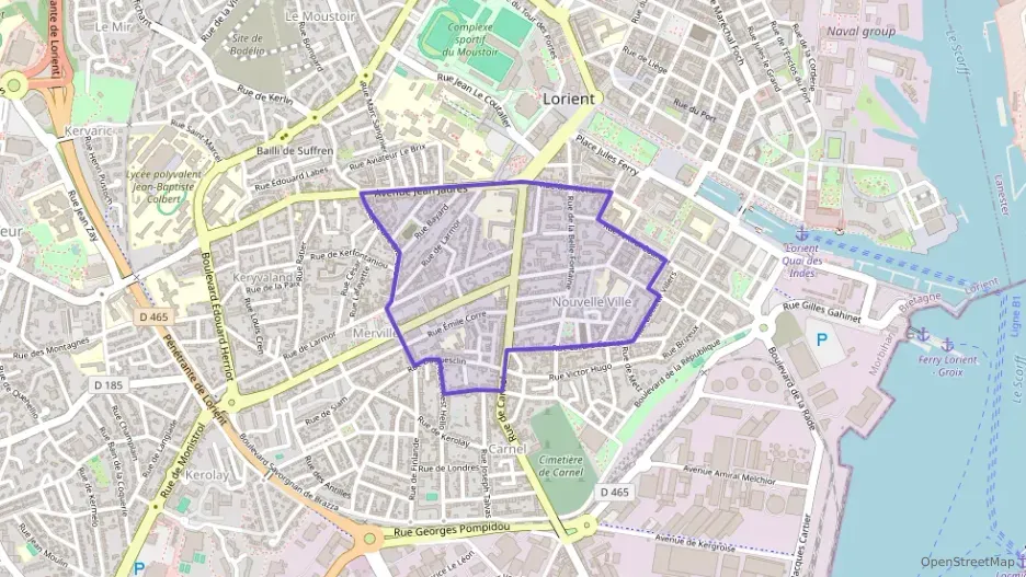 Maison 102 m² six pièces à vendre à Lorient Maison 102 m² six pièces à vendre à Lorient