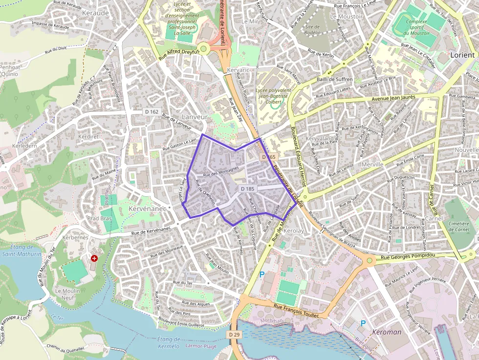 Maison 84 m² quatre pièces à vendre à Lorient