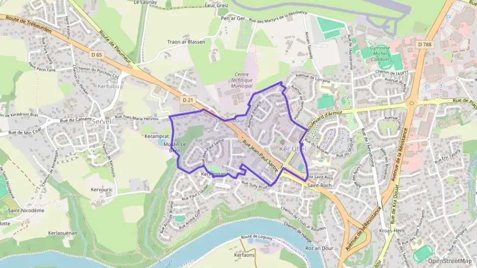 Maison 108 m² six pièces à vendre à Lannion Maison 108 m² six pièces à vendre à Lannion