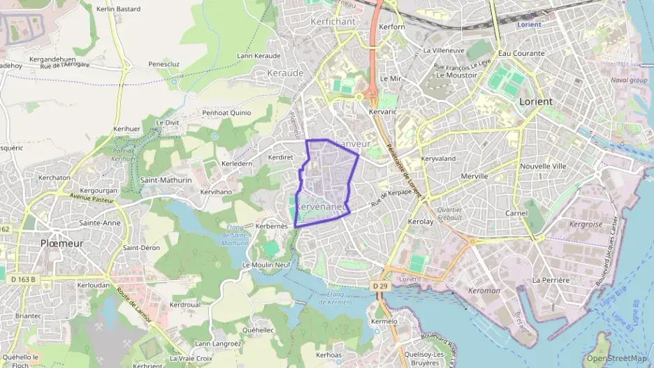 Maison 74 m² quatre pièces à vendre à Lorient Maison 74 m² quatre pièces à vendre à Lorient