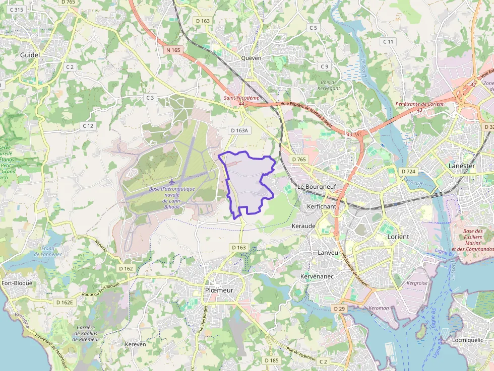 Maison 115 m² quatre pièces à vendre à Plœmeur