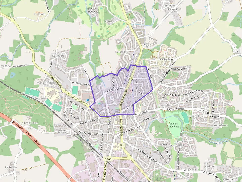 Maison 72 m² quatre pièces à vendre à Quéven