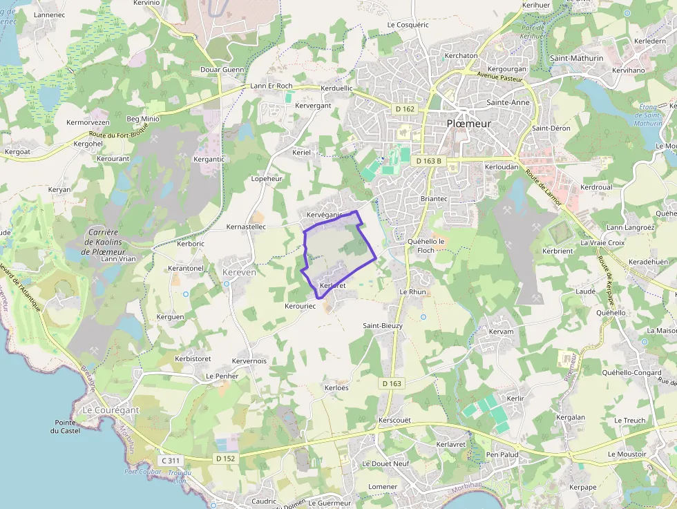 Maison 73 m² quatre pièces à vendre à Plœmeur