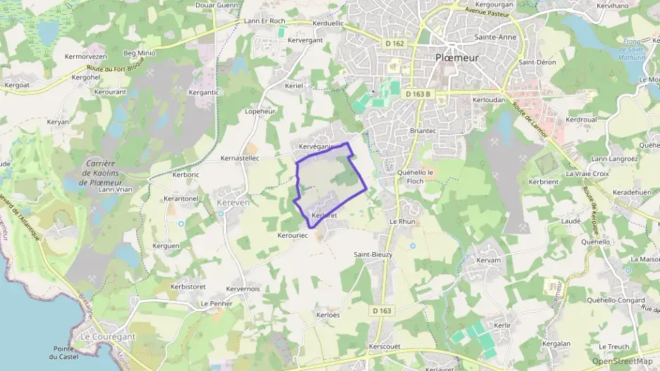 Maison 73 m² quatre pièces à vendre à Plœmeur Maison 73 m² quatre pièces à vendre à Plœmeur