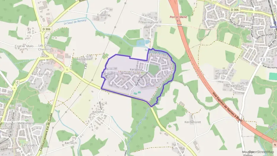 Maison 90 m² cinq pièces à vendre à Guidel