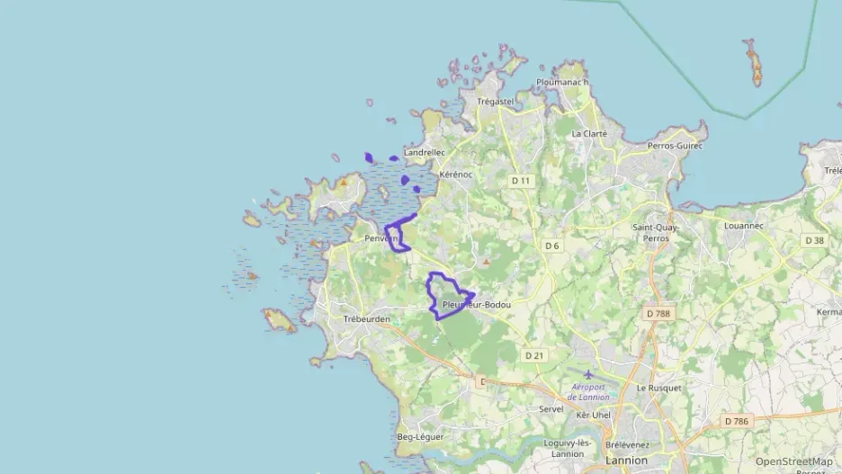 Maison 125 m² six pièces à vendre à Pleumeur-Bodou