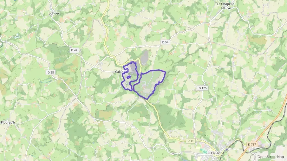 Maison 60 m² trois pièces à vendre à Calanhel