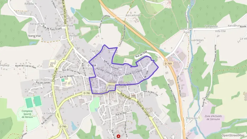 Maison 120 m² cinq pièces à vendre à Le Faouët