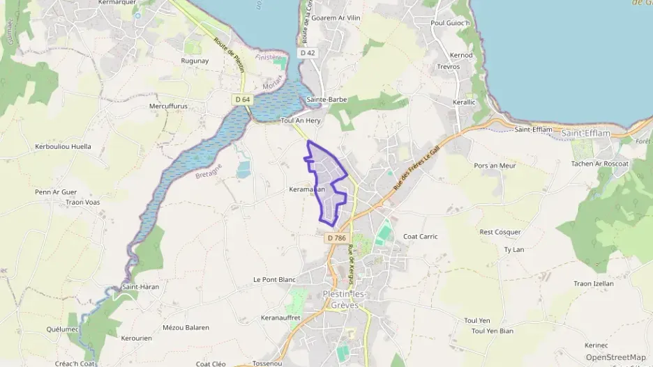 Maison 74 m² quatre pièces à vendre à Plestin-les-Grèves