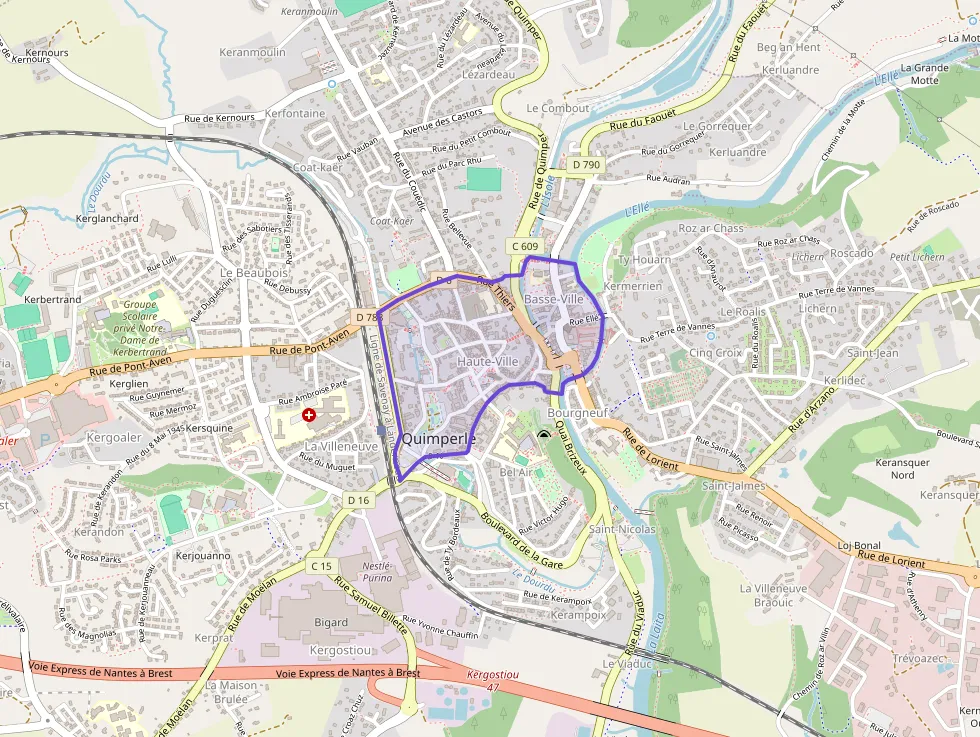 Maison 25 m² deux pieces à vendre à Quimperlé