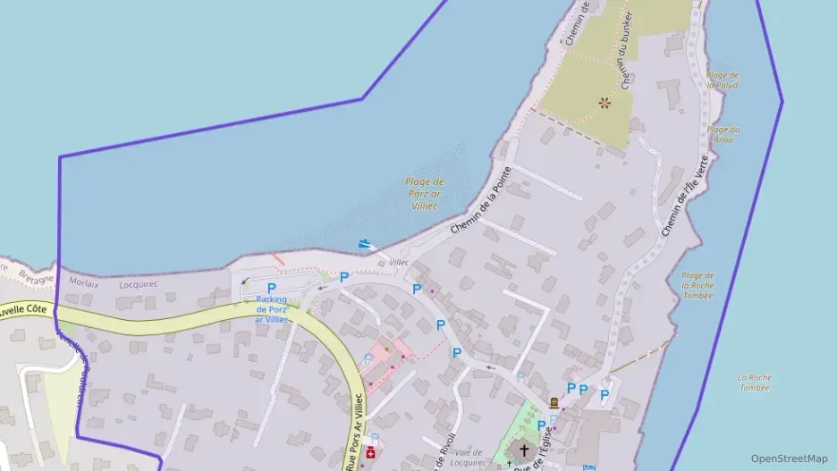 Maison 70 m² trois pièces à vendre à Locquirec