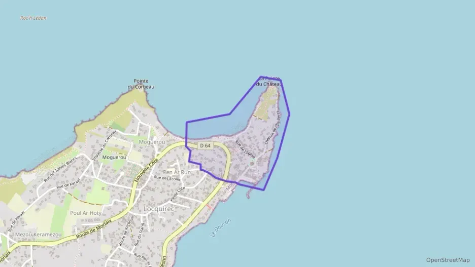 Maison 70 m² trois pièces à vendre à Locquirec