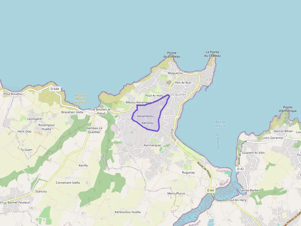 Maison 100 m² trois pièces à vendre à Locquirec