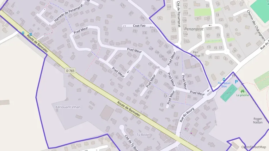 Maison 110 m² six pièces à vendre à Mellac