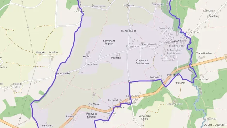 Maison 70 m² trois pièces à vendre à Plouégat-Guérand Maison 70 m² trois pièces à vendre à Plouégat-Guérand